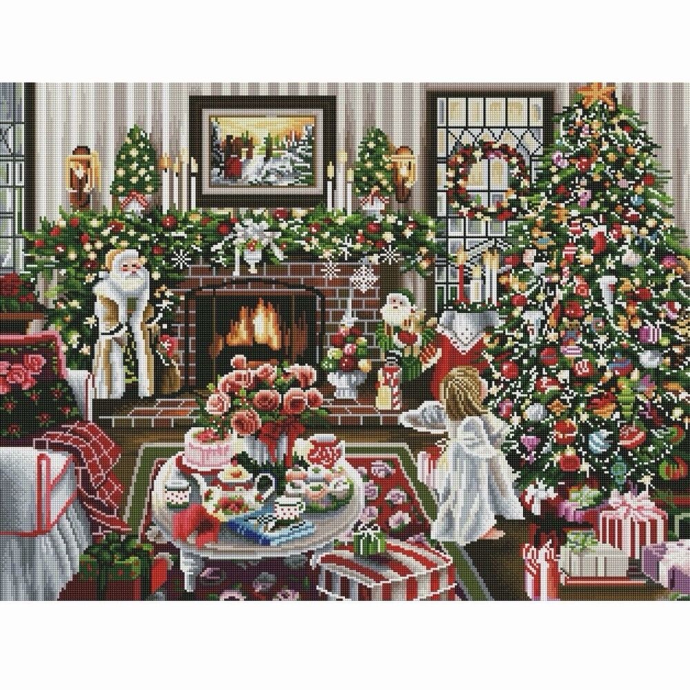 Dreamer Designs Diamond Art Painting Kit Night Before Christmas By Susan Rios